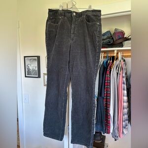 Quince Black Corduroy Pants
